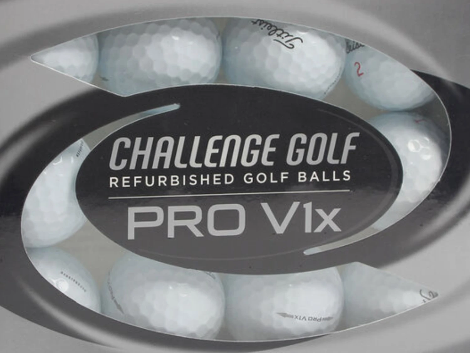 Challenge Golf Pro V1X Rewash (12Pk) 1 Challenge Golf Pro V1X Rewash (12Pk)