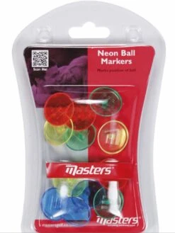 Master Neon Ball Markers - 12 Pack