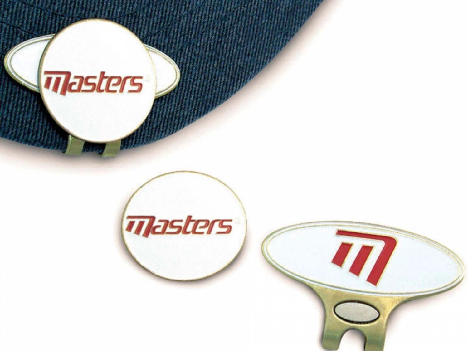 Masters Cap Clip And Ball Marker 1 Masters Cap Clip And Ball Marker