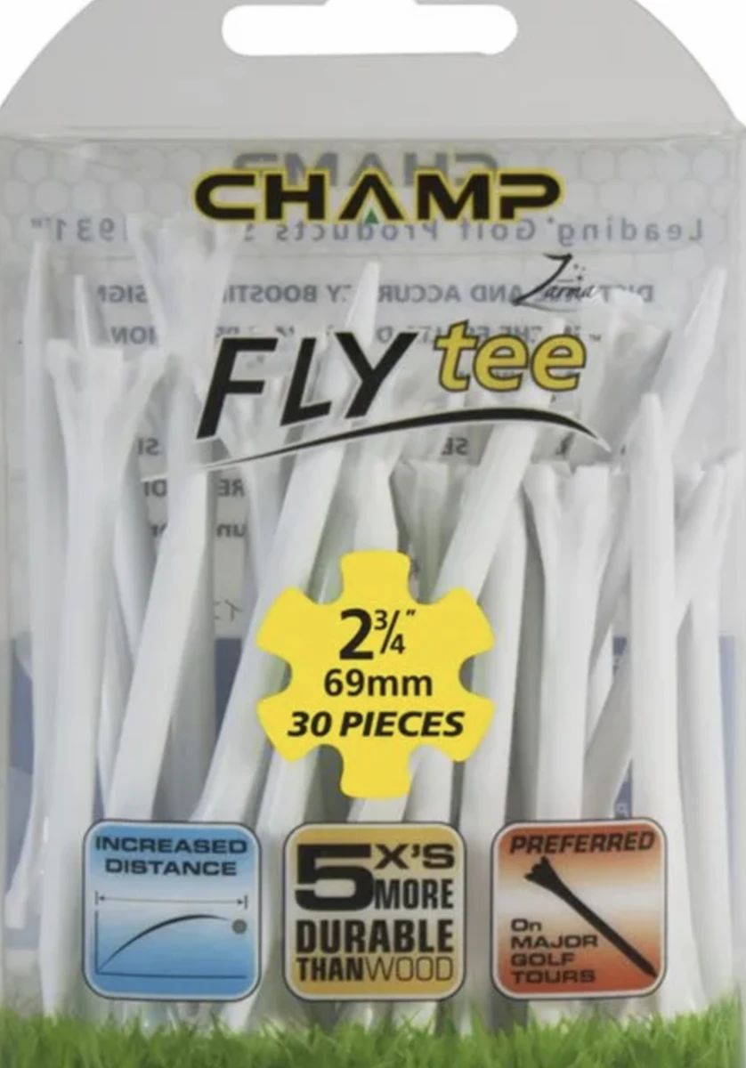 Champ Zarma White Fly Tee 83Mm 1 Champ Zarma White Fly Tee 83Mm