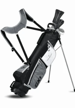 Masters Gx1 Graphite Half Set Stand Bag Black / Grey