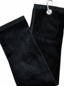 Masters Plain Velour Tri Fold Golf Towel -Iron Club Gear Outlet Store IMG 2728 1