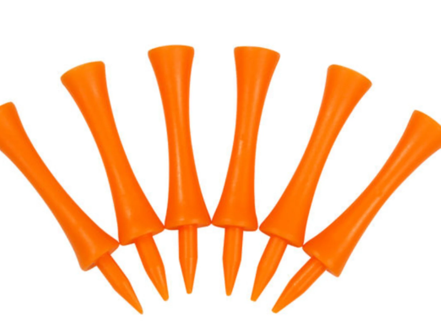 Longridge Plastic Castle Tees Orange 50Mm - 1000 Pack 1 Longridge Plastic Castle Tees Orange 50Mm - 1000 Pack