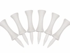 Longridge Plastic Castle Tees White 29Mm