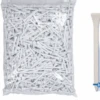 Masters 3 1/4 White Wooden Tees X 1000